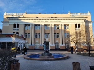 Нажмите для увеличения. Здание Ростовской областной консерватории имени С.В.Рахманинова 